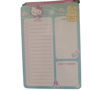 Hello Kitty Desk Pad & Gel Pen Set